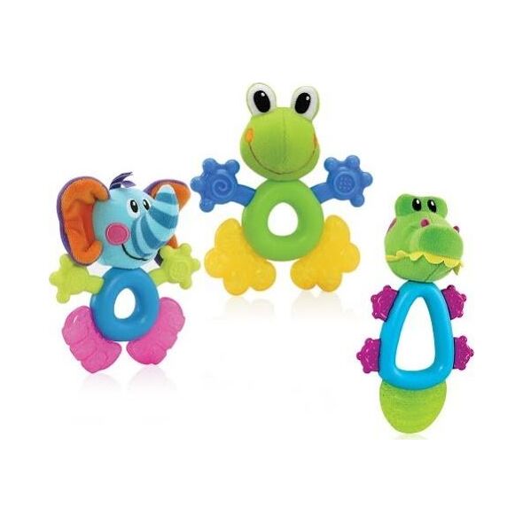 Nuby Gryzak z żelem - Aligator 6593646 48526004737