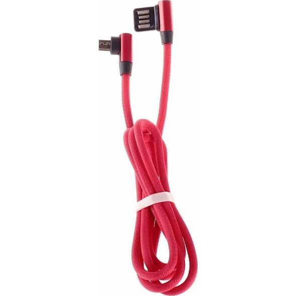 Kabel USB Libox USB-A - microUSB 1 m Czerwony (LB0149) 6602919 5902689075803