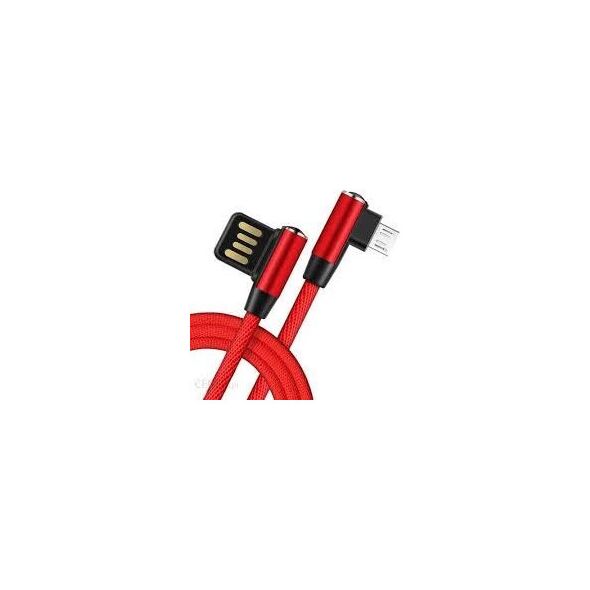 Kabel USB Libox USB-A - microUSB 1 m Czerwony (LB0149) 6602919 5902689075803
