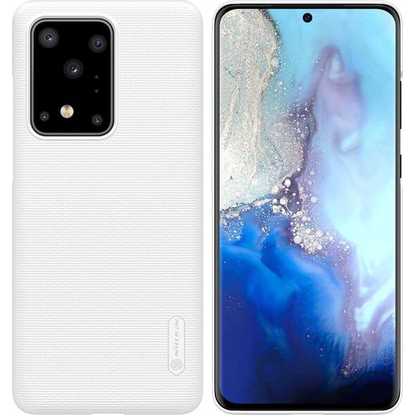 Nillkin Etui Nillkin Frosted Galaxy S20 Ultra - White uniwersalny 6607360 6902048195431