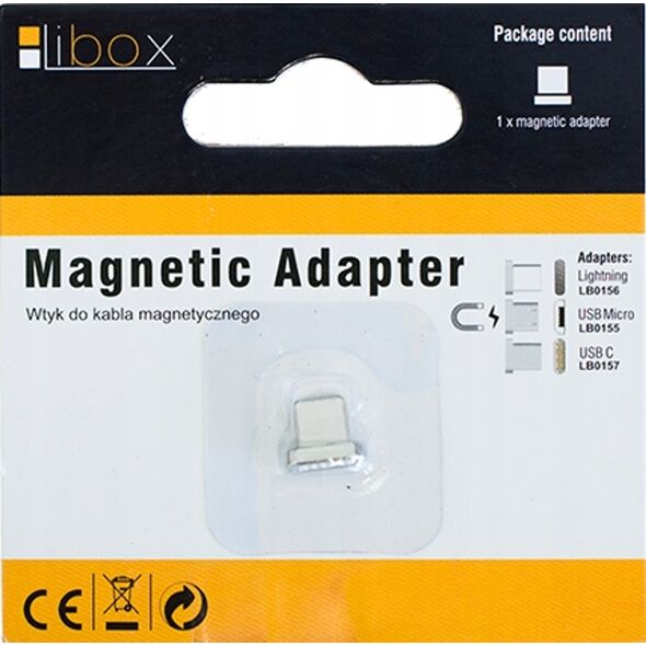 Libox Wtyk micro usb do kabla magnetycznego LB0155 LIBOX 6608488 5902689075902