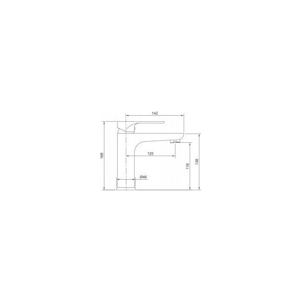 Bateria prysznicowa Hydroland BATERIA SENJA NATRYSKOWA ŚCIENNA B/NATR. B657.BN // BH.65.00.7.000 6624648 5900308737569