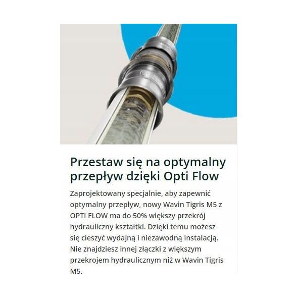 Wavin 4064224 KOLANO GW 20X1/2 PEXAL TIGRIS M5 WAVIN // PX-W.KOGW.20X1/2-M5 6627300 4026294897566
