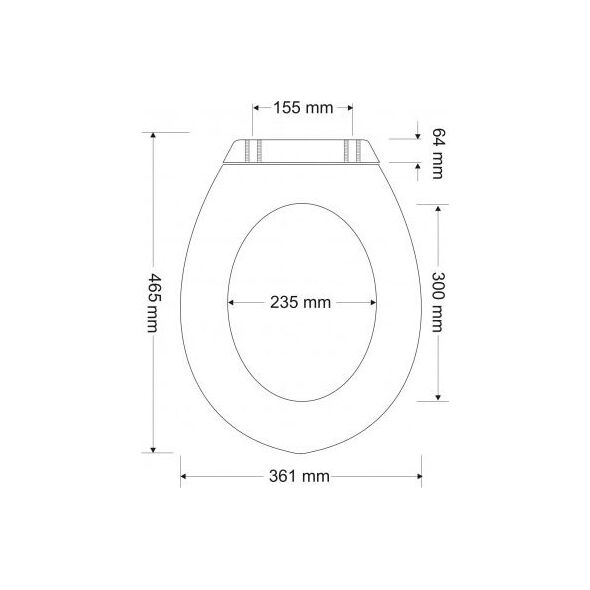 Deska sedesowa Hydroland D10 6630442 5900308739839