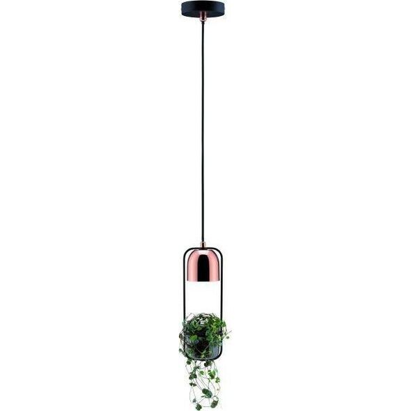 Lampa wisząca Paulmann Oprawa wisząca Neordic Fanja 1x20W GU10 Czarny/Miedź 230V Metall PL79749 6667065 4000870797495
