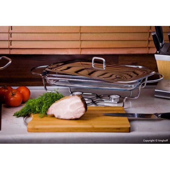 KingHoff PODGRZEWACZ ŻAROODPORNY STOŁOWY 2,9L KINGHOFF KH-1410 6669645 5908287214101