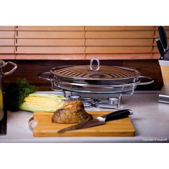 KingHoff PODGRZEWACZ ŻAROODPORNY STOŁOWY 3,2L KINGHOFF KH-1411 6669646 5908287214118