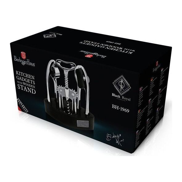 Berlinger Haus Zestaw akcesoriów Black Royal Collection BH/1969 (5923-uniw) - 5923-uniw 6669647 5999056796775