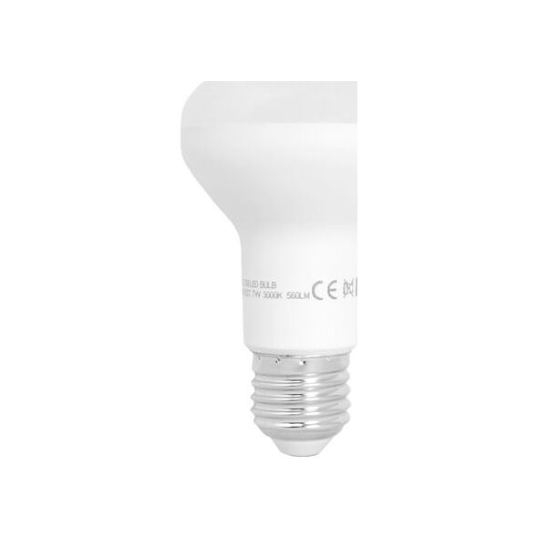 LTC PS Żarówka LTC LED, R63, E27, SMD, 7W, 230V, światło ciepłe białe, 560lm. 6694612 5902270741513
