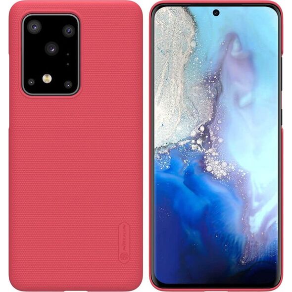 Nillkin Etui Nillkin Frosted Galaxy S20 Ultra - Red uniwersalny 6694970 6902048195417