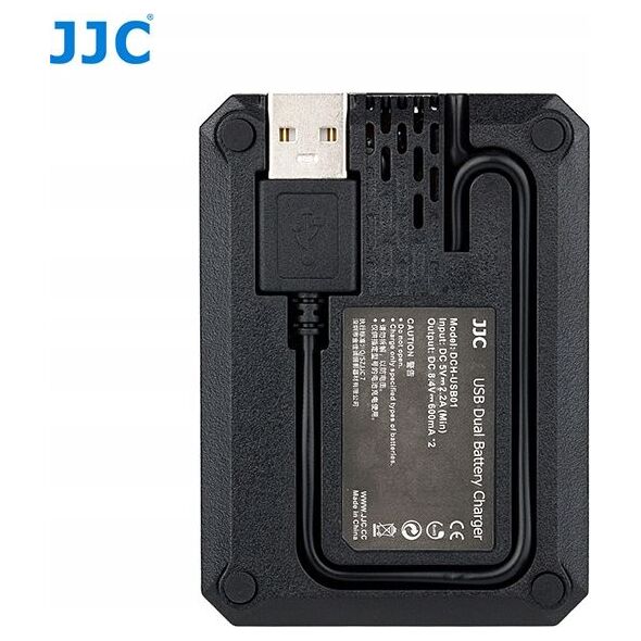 Ładowarka do aparatu JJC Podwójna Ładowarka Usb Do Panasonic Dmw-blc12 / Sigma Bp-51 / Leica Bp-dc12 6751476 6950291561930