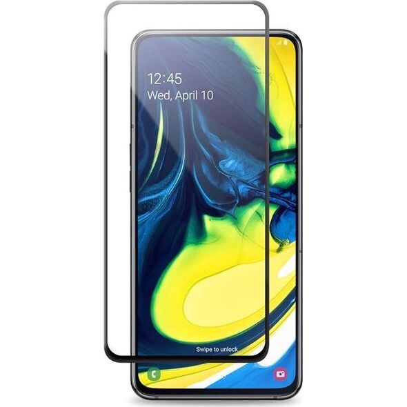 Crong Crong 7D Nano Flexible Glass - Szkło hybrydowe 9H na cały ekran Samsung Galaxy A80 / A90 uniwersalny 6770571 5907731981057
