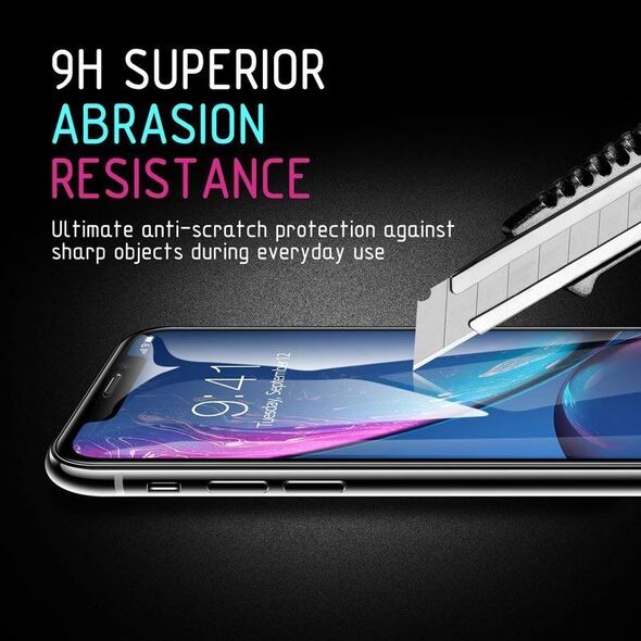 Crong Crong 7D Nano Flexible Glass - Szkło hybrydowe 9H na cały ekran Xiaomi Redmi 7 uniwersalny 6770578 5907731980999