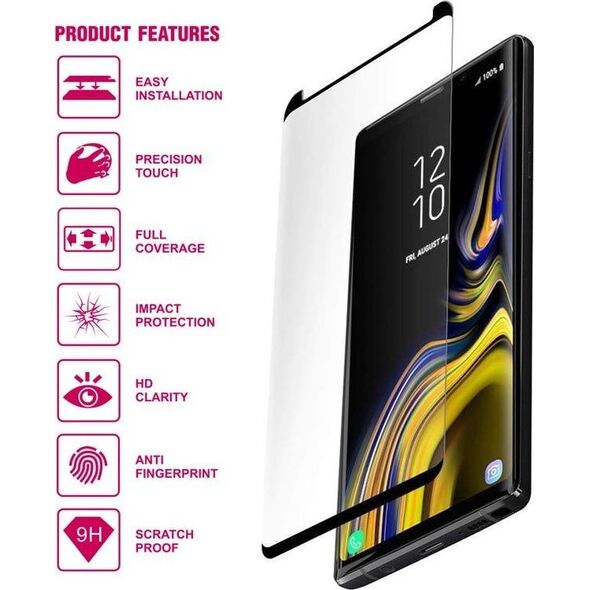 Crong Crong Edge Glass 4D Full Glue - Szkło hartowane na cały ekran Huawei Mate 10 uniwersalny 6770599 5907731982405