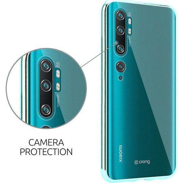 Crong Crong Crystal Slim Cover - Etui Xiaomi Mi Note 10 Pro (przezroczysty) uniwersalny 6770831 5907731983914