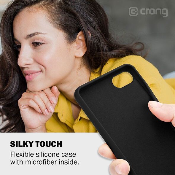 Crong Crong Color Cover - Etui iPhone SE 2020 / 8 / 7 (niebieski) uniwersalny 6770836 5907731984102