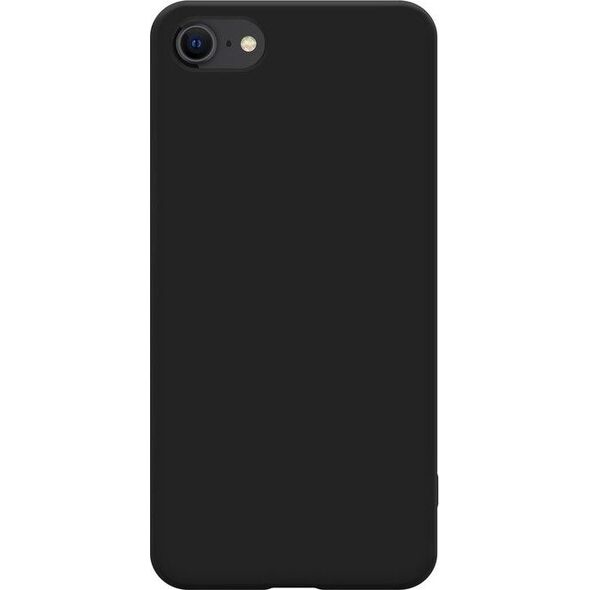 Crong Crong Color Cover - Etui iPhone SE 2020 / 8 / 7 (czarny) uniwersalny 6770839 5907731984072