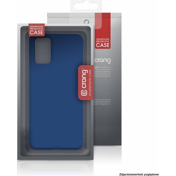 Crong Crong Color Cover - Etui Samsung Galaxy S20 Ultra (niebieski) uniwersalny 6770842 5907731984041