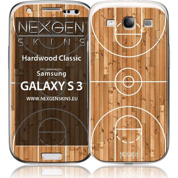 Nexgen Skins Nexgen Skins - Zestaw skórek na obudowę z efektem 3D Samsung GALAXY S III (Hardwood Classic 3D) uniwersalny 6771062 81159122492