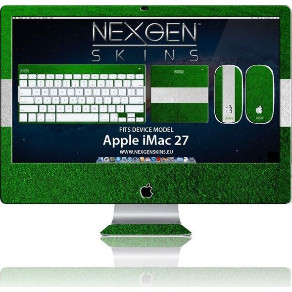 Nexgen Skins Zestaw skórek na obudowę z efektem 3D iMac 27 (On the Field 3D) 6771076 758524874002
