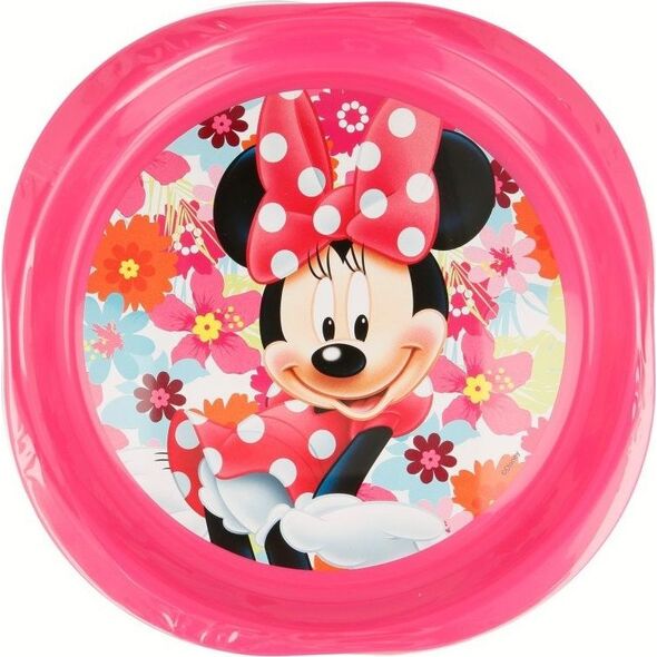 Disney Minnie Mouse - Zestaw 3 talerzyków piknikowych uniwersalny 6772115 8412497145799