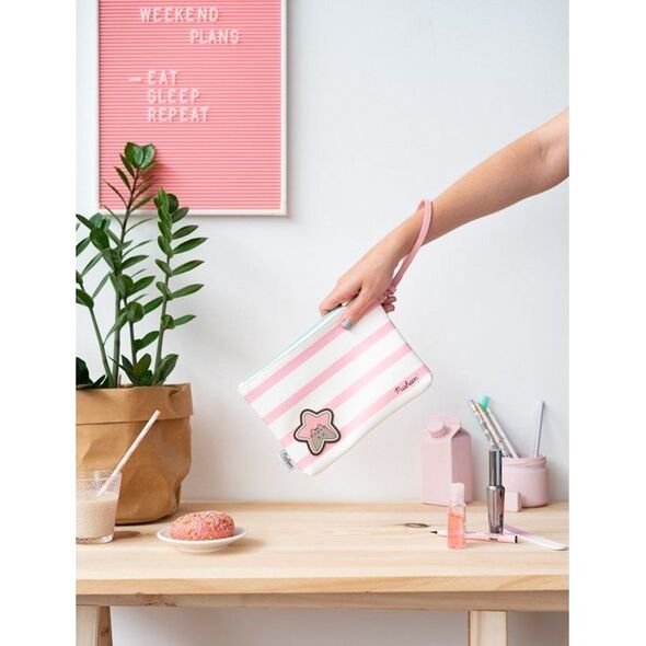 Piórnik Pusheen Pusheen - Rose Collection kosmetyczka (23 x 16,5 x 2,5 cm) uniwersalny 6785665 8435497228316