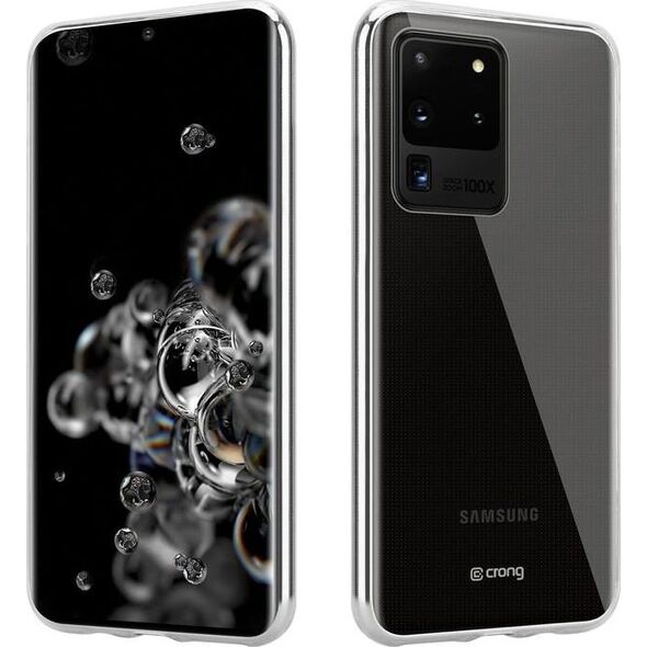 Crong Crong Crystal Slim Cover - Etui Samsung Galaxy S20 Ultra (przezroczysty) 6789889 5907731983884