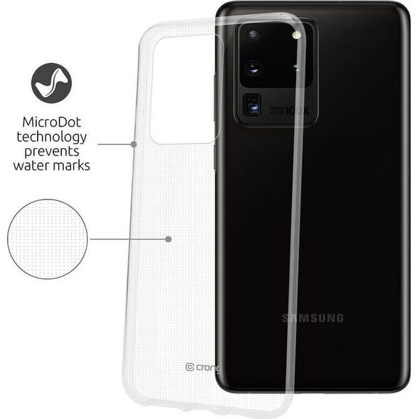 Crong Crong Crystal Slim Cover - Etui Samsung Galaxy S20 Ultra (przezroczysty) 6789889 5907731983884