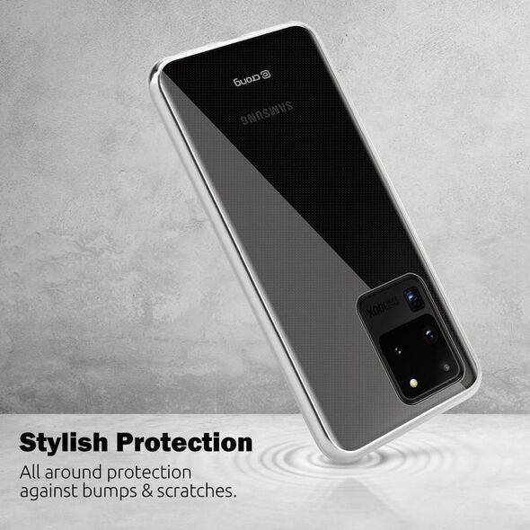 Crong Crong Crystal Slim Cover - Etui Samsung Galaxy S20 Ultra (przezroczysty) 6789889 5907731983884