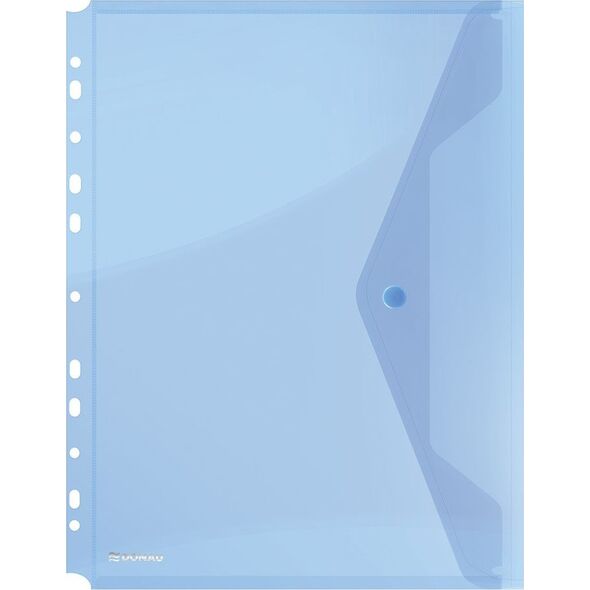 Donau Teczka kopertowa DONAU zatrzask, PP, A4, 200mikr., z europerforacją, niebieska 6801871 5901498107828