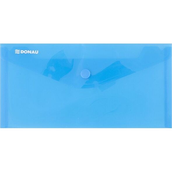 Donau Teczka kopertowa DONAU zatrzask, PP, DL, 180mikr., niebieska 6801892 5901498044512