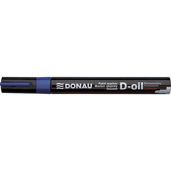 Donau Marker olejowy DONAU D-Oil, okrągły, 2,8mm, niebieski 6802067 5901503659519