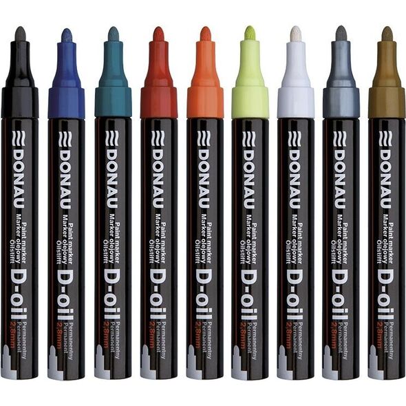 Donau Marker olejowy DONAU D-Oil, okrągły, 2,8mm, niebieski 6802067 5901503659519