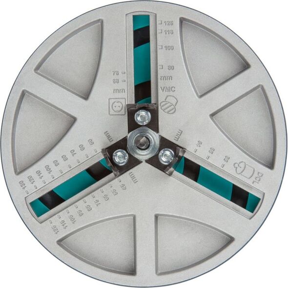 Wolfcraft Otwornica regulowana Wolfcraft 45 - 130 mm 6869801 4006885597808