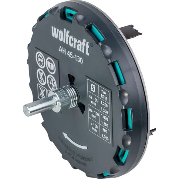 Wolfcraft Otwornica regulowana Wolfcraft 45 - 130 mm 6869801 4006885597808