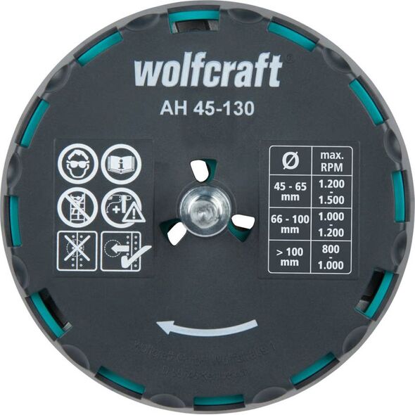 Wolfcraft Otwornica regulowana Wolfcraft 45 - 130 mm 6869801 4006885597808