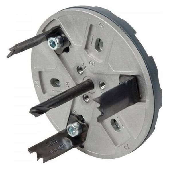 Wolfcraft Otwornica regulowana Wolfcraft - instalacje elektryczne 35-83 mm 6869814 4006885598300