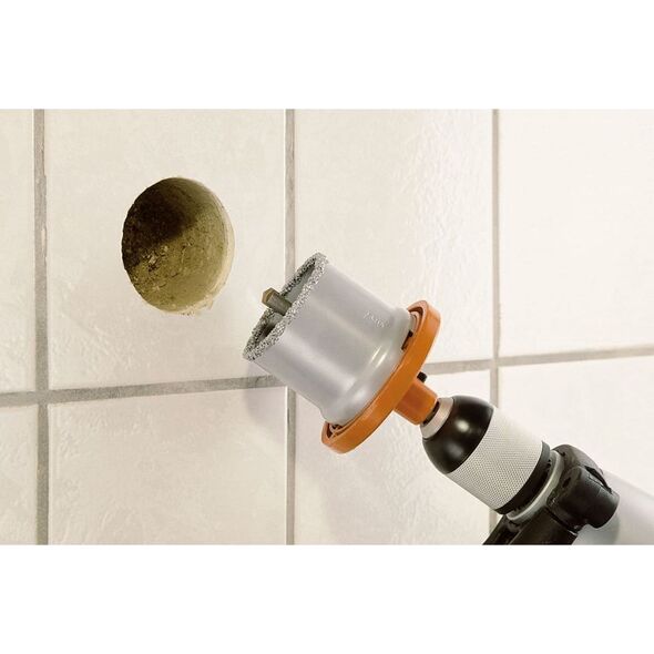 Wolfcraft Zestaw otwornic 33-83 mm Wolfcraft - z nasypem z węglików spiekanych 6869853 4006885346406