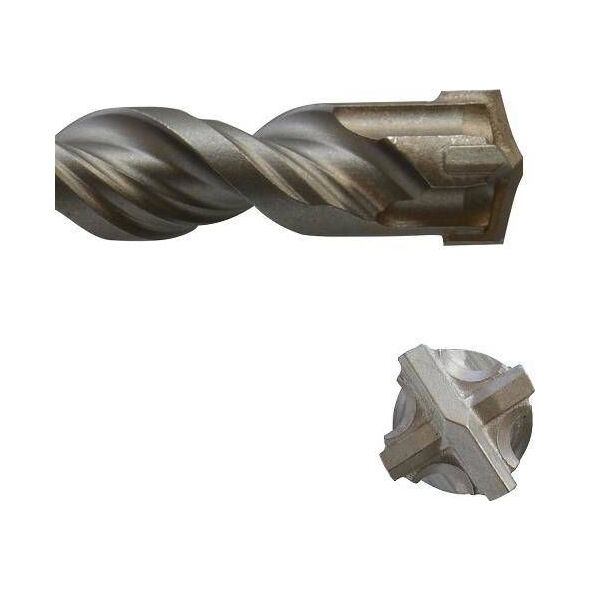 Wiertło Abraboro Wiertło do betonu SDS-Plus 7/210/150 ABRABORO 4-ostrzowe 6894834 5999082031888