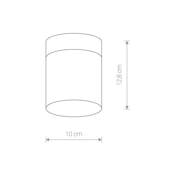 Lampa sufitowa Nowodvorski Plafon Nowodvorski Cayo 9505 lampa sufitowa 1X40W G9 biały / chrom 6896872 5903139950596