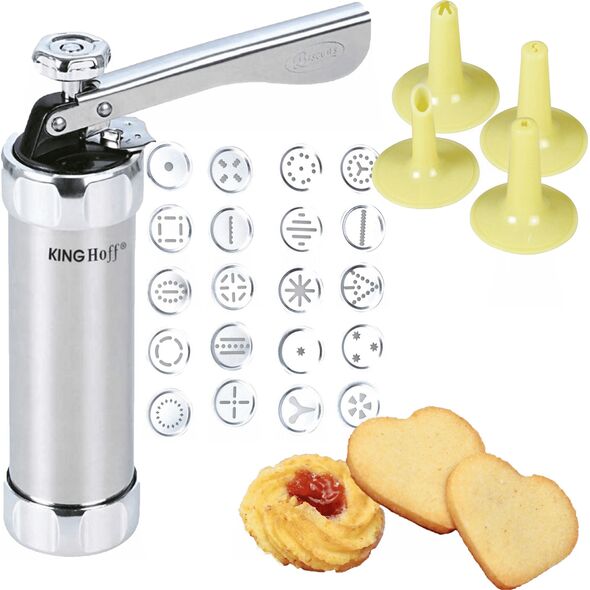 KingHoff Maszynka do dekorowania ciasteczek KH-3750 6921399 5908287237506