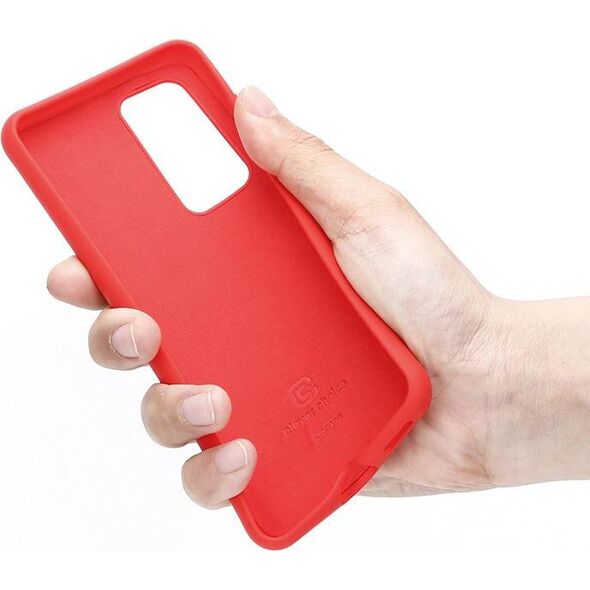 Crong Crong Color Cover etui plecki na Huawei P40 (czerwony) 6937620 5907731984799