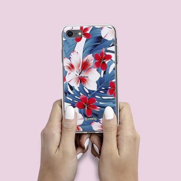 Crong Crong Flower etui ochronne na iPhone SE 2020 / 8 / 7 (wzór 03) 6937763 5907731984942