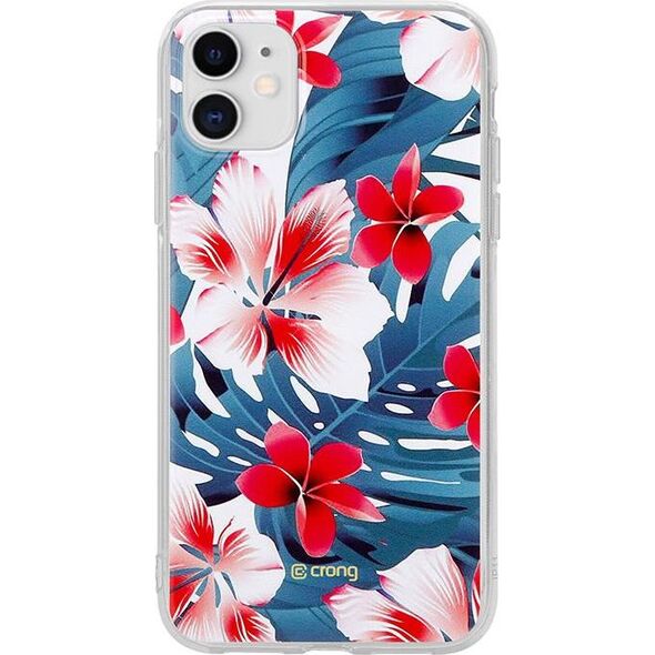 Crong Crong Flower Case etui ochronne na iPhone 11 (wzór 03) 6937765 5907731984911