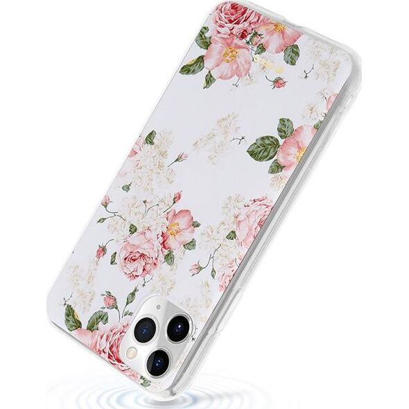 Crong Crong Flower Case etui ochronne na iPhone 11 Pro (wzór 02) 6937767 5907731984966