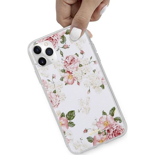 Crong Crong Flower Case etui ochronne na iPhone 11 Pro (wzór 02) 6937767 5907731984966