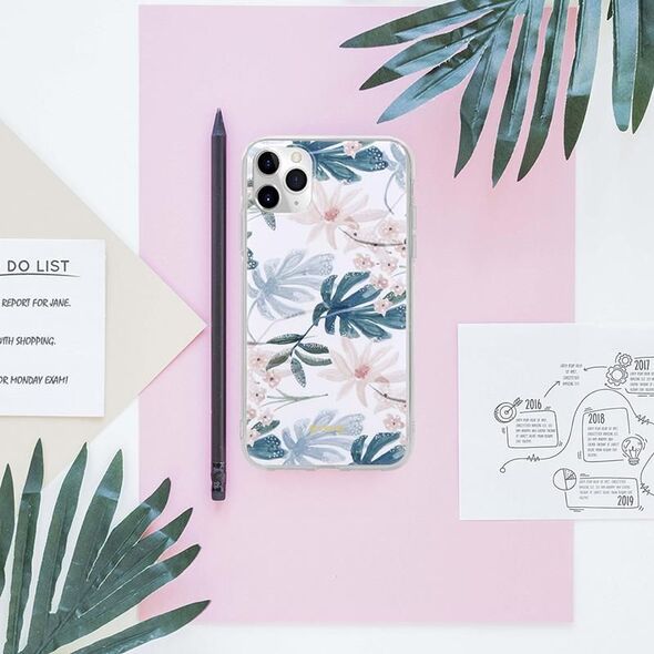 Crong Crong Flower Case etui ochronne na iPhone 11 Pro (wzór 02) 6937767 5907731984966