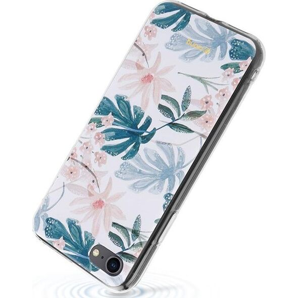 Crong Crong Flower etui ochronne na iPhone SE 2020 / 8 / 7 (wzór 01) 6937769 5907731984928