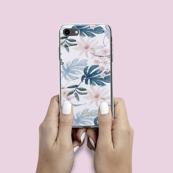 Crong Crong Flower etui ochronne na iPhone SE 2020 / 8 / 7 (wzór 01) 6937769 5907731984928