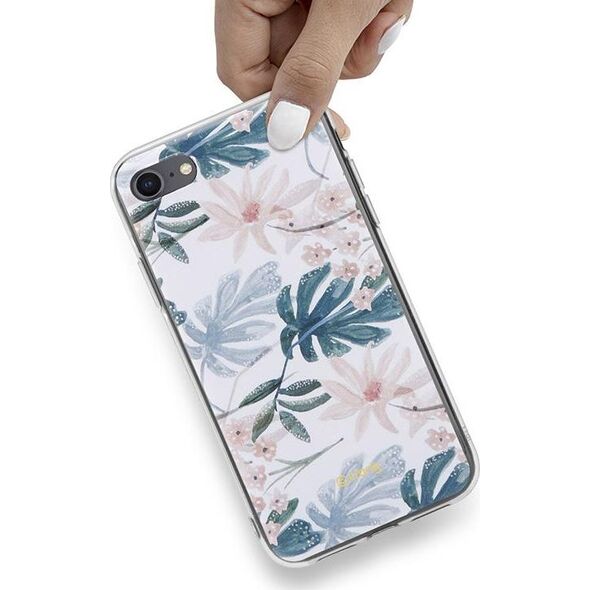 Crong Crong Flower etui ochronne na iPhone SE 2020 / 8 / 7 (wzór 01) 6937769 5907731984928